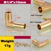 Messing 1/8" 3/8" 1/4" 3/4" BSP 90 Grad Außengewinde Winkelstück Schlauchtülle Stacheltülle Luft Gas Fitting Pagodenverbinder 6/8/10/12/14/19mm