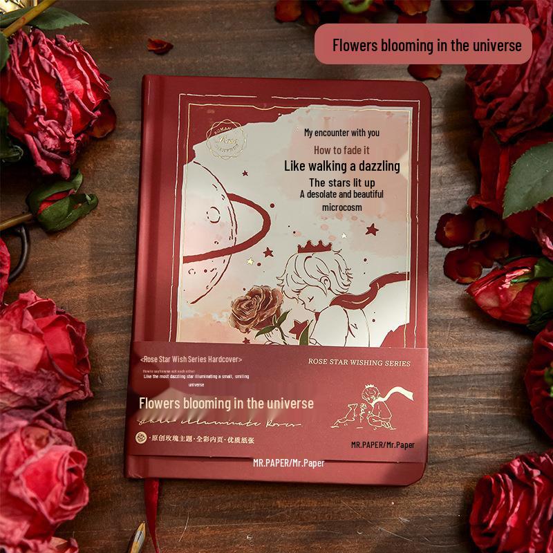 

Mr. Paper Rose Prince Hardcover Planner & Journal