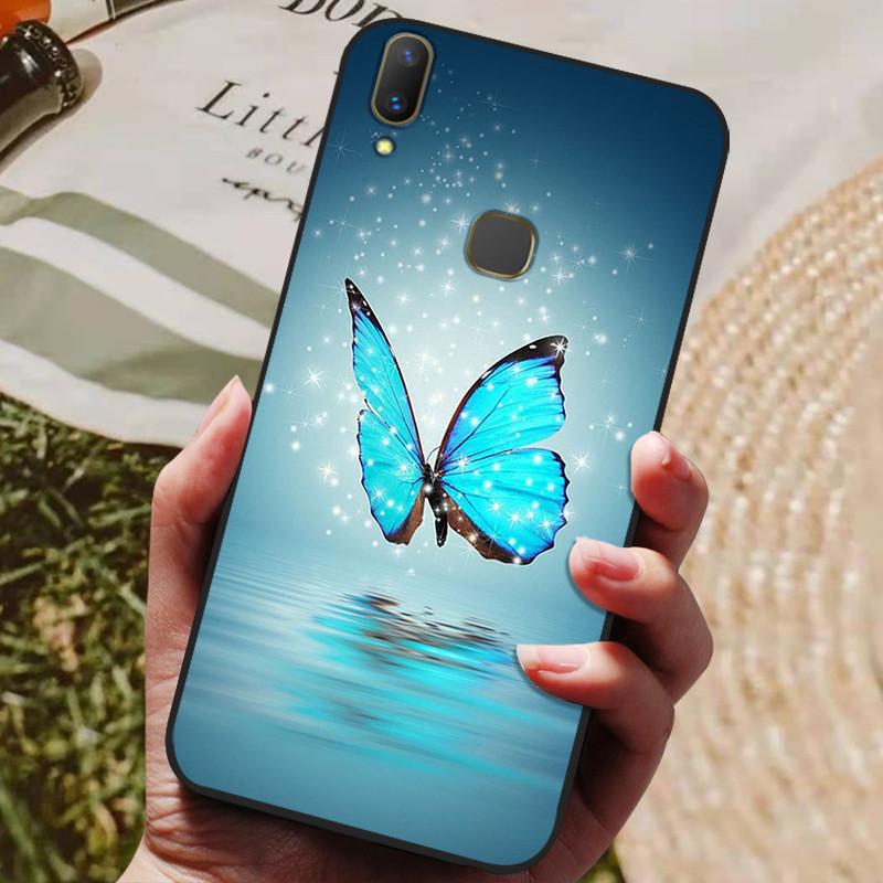 For Vivo Y85 Case 1723 V9 Silicon Back Cover Phone Case for Vivo V9 Youth Cases Soft Bumper Coque for Vivo 1727 1726 Fundas