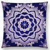 New Dreamy Sun Moon Stars Colorful Lotus Eternity Mandala Gorgeous Floral Pattern Design Prints Cushion Cover Pillow Case