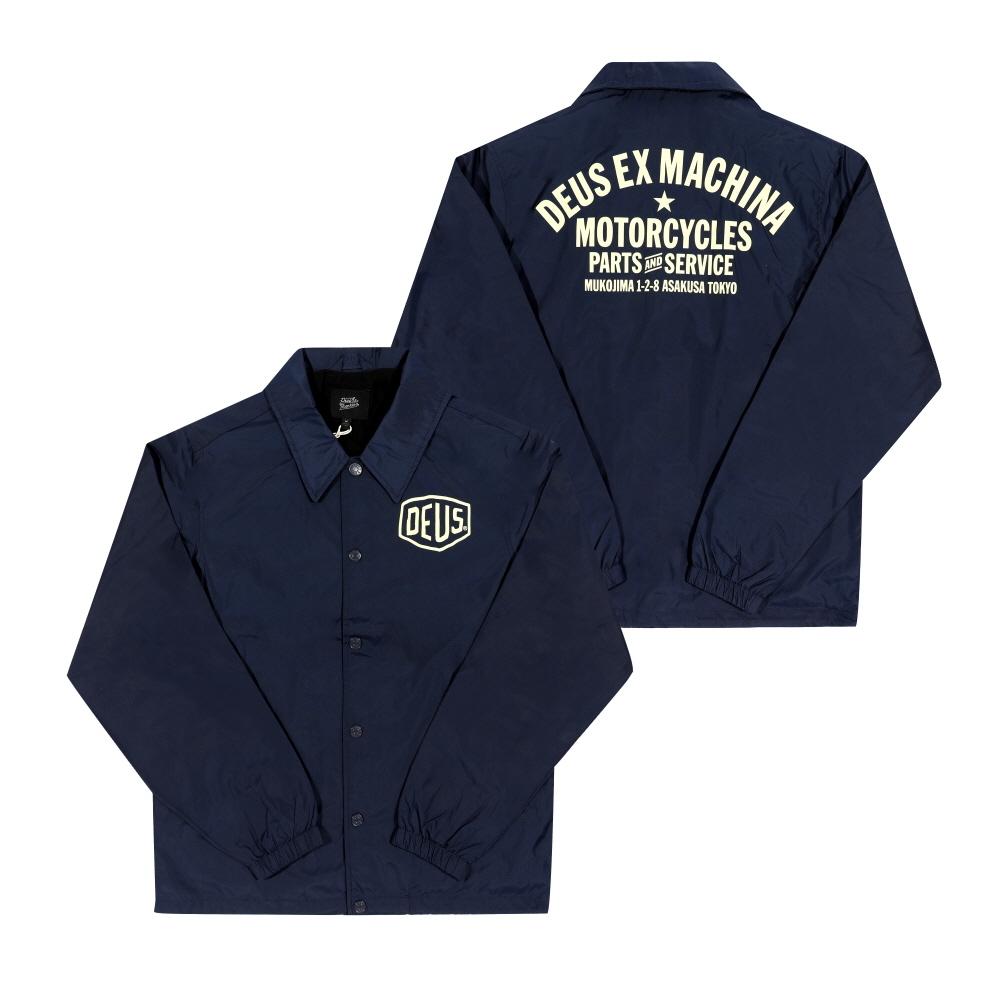 DeuS Ex Machina Men S Jacket Dmw46821e DMW46821E NVY (M)