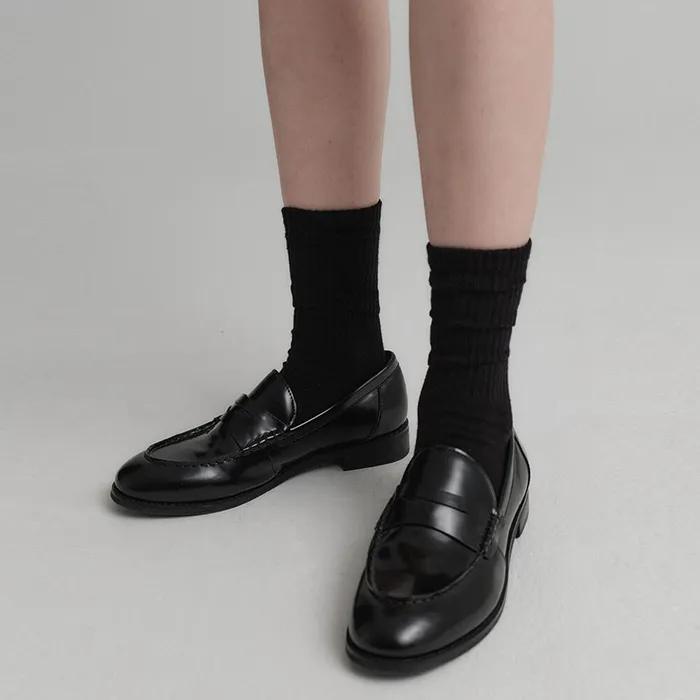 Mia Classic Ribbed Socks / MIA CLASSIC RIBBED SOCKS_3colors