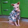 Winter Sphynx Cat Clothes Warm Fleece Cat Hoodie Coat for Puppy Pet Clothing Cute Small Dogs Apparel Hairless Cat Shirt Sweater