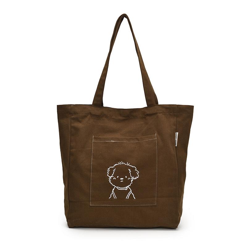 New Printed Large-capacity Shoulder Bag Women's Versatile Casual Commuter Tote Bag