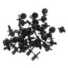50PCS Car Body Fastener Rivets Replacement for 1 2 3 5 7 Series 51111908077 Bumper Clips Plastic Fasteners Push