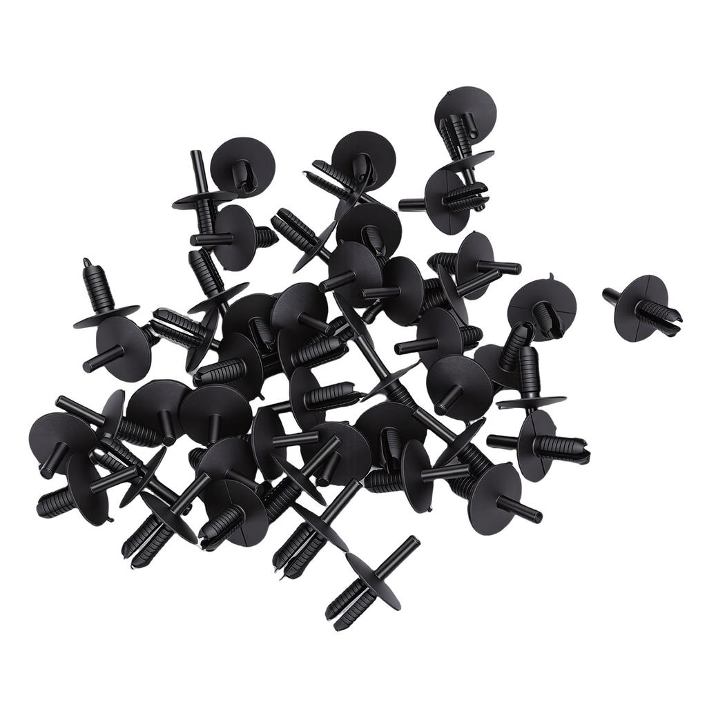 50PCS Car Body Fastener Rivets Replacement for 1 2 3 5 7 Series 51111908077 Bumper Clips Plastic Fasteners Push