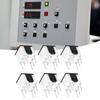 100Pcs Latching Switch Self Locking 6 Pin Flat  Plastic Control Equipment 5.8x5.8mm