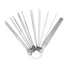 BRIIKPP Guitar Nut File Set, 13 Round Files 0.4–1.6 Mm + 1 Flat File