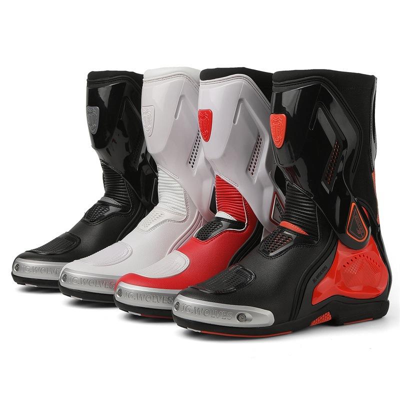 Motorcycle Shoes Riding Men's Four Season Off-road Boots Racing Travel Equipment