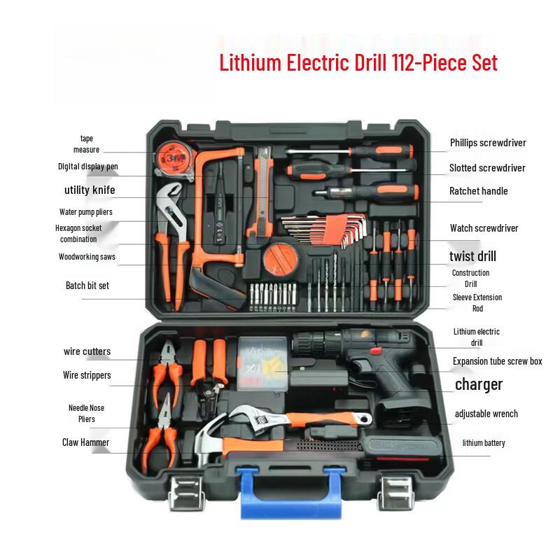 SMVP Cordless Lithium-Ion Electric Drill CN plug (adapter included)