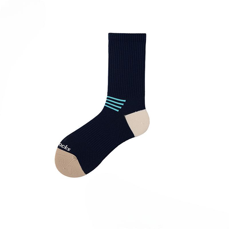 Female Professional Outdoor Running Climbing Yoga Fitness Breathable Sweat Absorption Boneless Sports Tube Socks