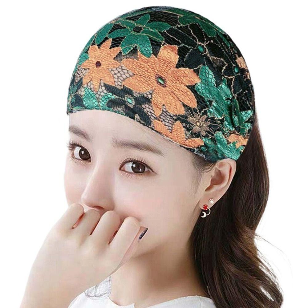 Hair Cover Broadside For Women Lace Hair Hoop Hair Accessories Korean Style Headband Women Hairband