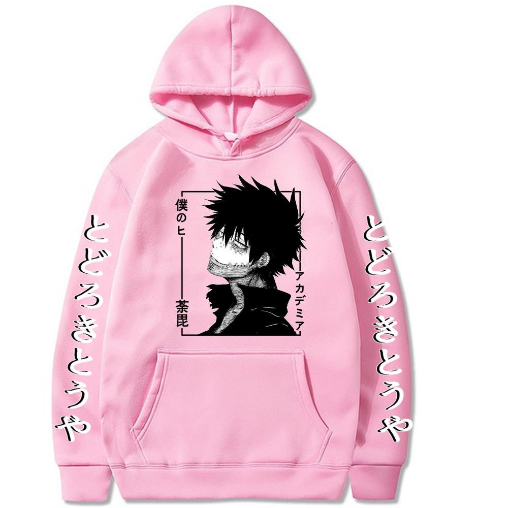 

Japanese Anime Dabi Hoodie My Hero Academia Print Fashion Sweatshirt Hip Hop Casual Unisex Autumn Winter Fleece Streetwear Tops XXXL