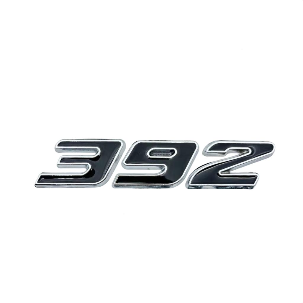 1 ks 3D kovové 392 345 6,4L 5,7 Logo Boční blatník auta Zadní kufr Znak Odznak Samolepky Obtisk Auto Příslušenství