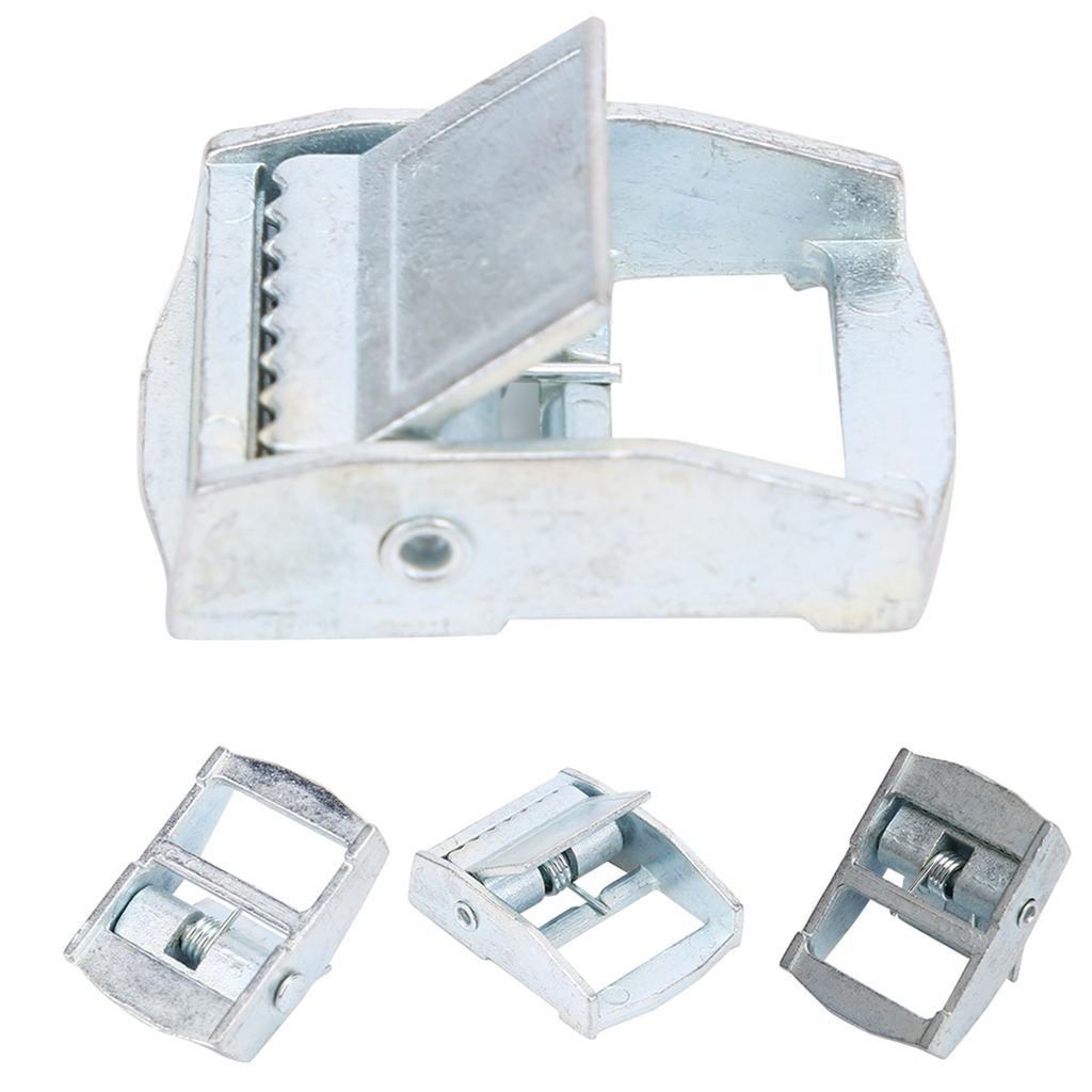 4Pcs Zinc Alloy Buckle for Heavy Duty Tiedown Cargoes Strap Fixed Tensioner Ratchet Buckle(25mm )