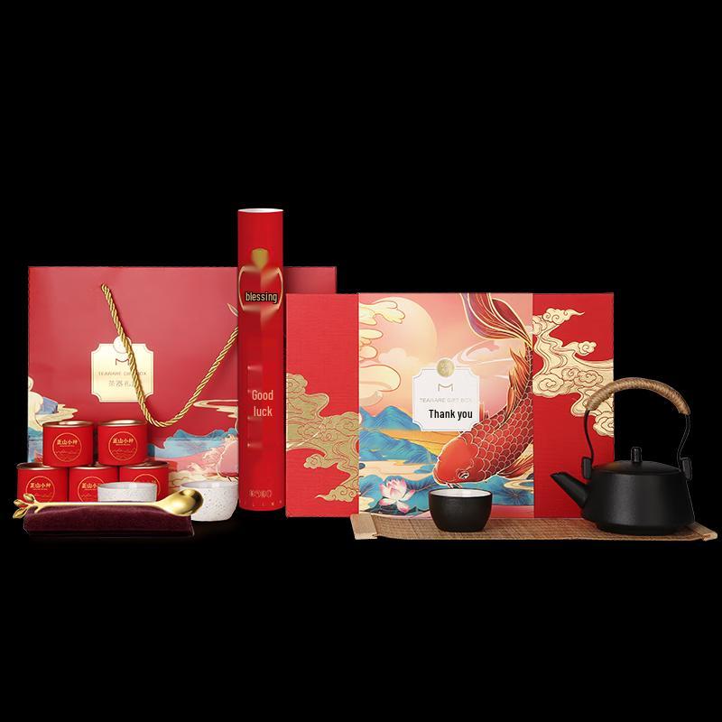 Nian Nian You Yu Chinese Ceramic Tea Set