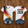 Women's Casual V Neck Short Sleeve T Shirt Letter Print Lightweight Soft Fabric Comfortable Fit Summer Top for Daily Wear