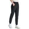 FILA Fitness Fashion Comfortable Soft Versatile Mid-Waist Tapered Knit Sports Pants Women bottoms Deep-Black A11W441602F-BK