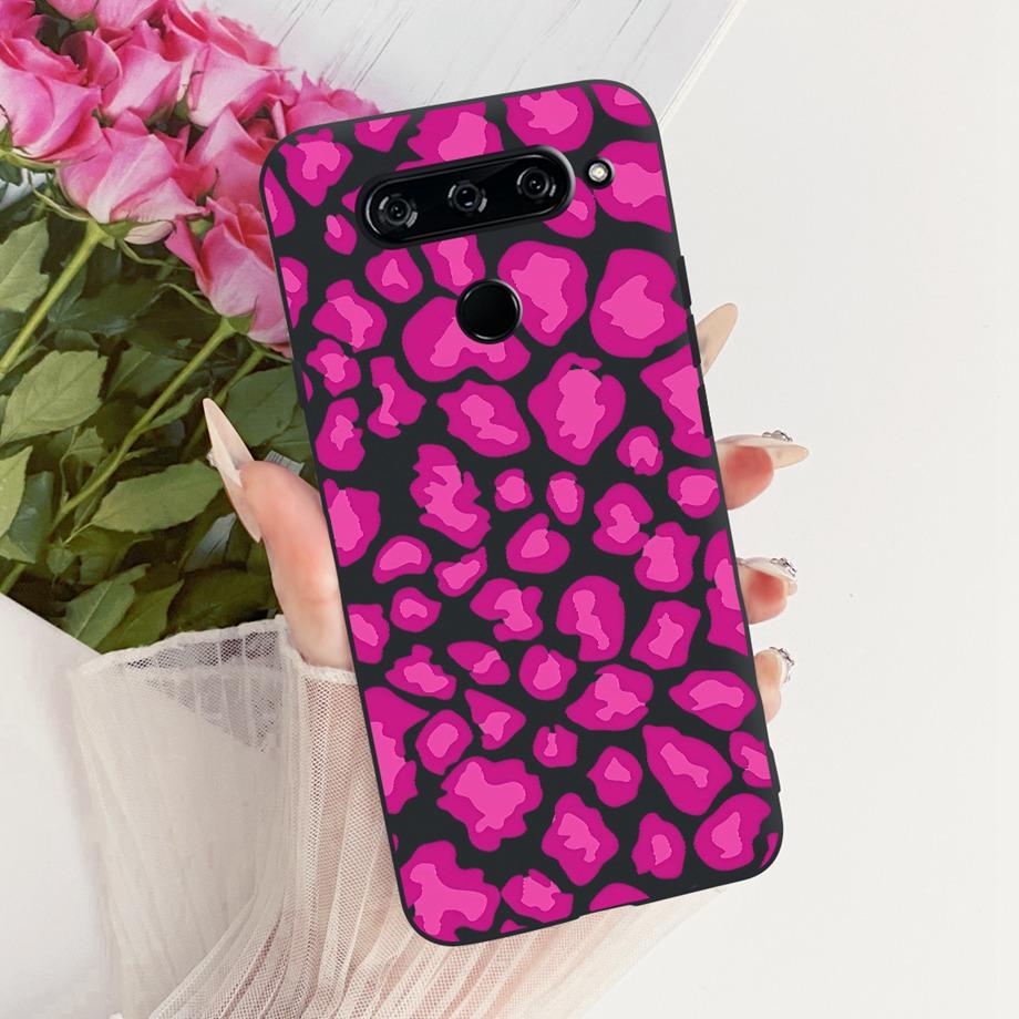 Für LG V40 V50s V35 ThinQ LG V8X ThinQ V30 2017 Handyhülle Weicher TPU-Stoßfänger Rückseite Coole Cartoon-Luxus-Schmetterlingsblume Funda