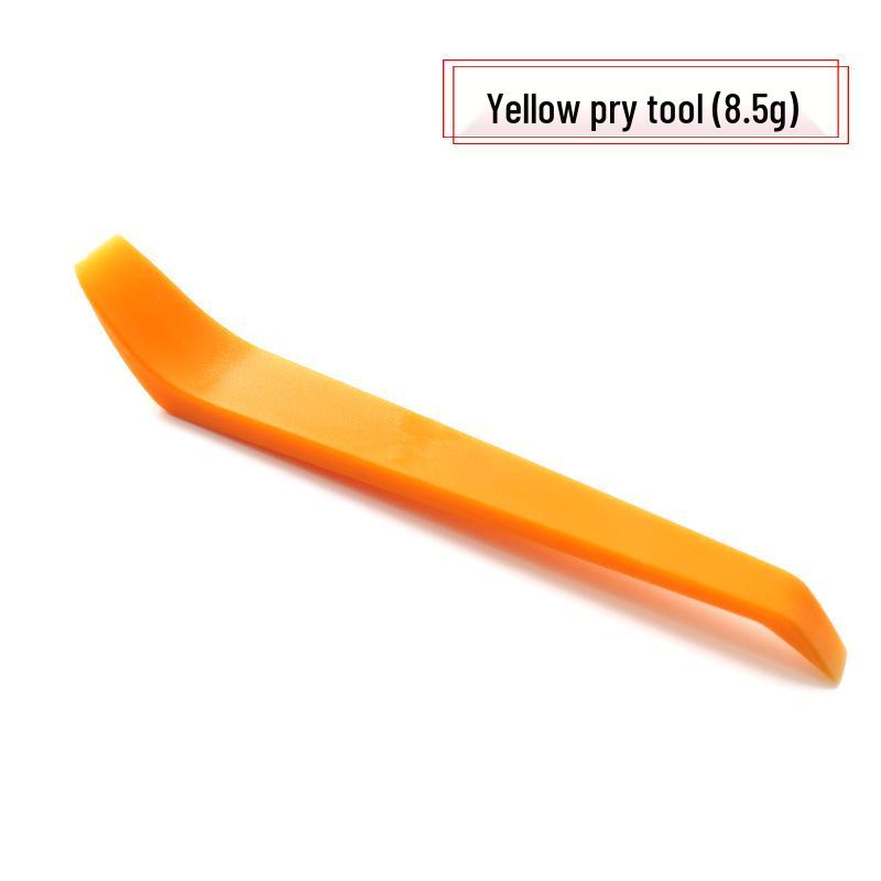 4-Piece Car Audio/Dash Cam Installation Tool Set: Small, Medium, Plastic Crowbars for Modification & Removal.