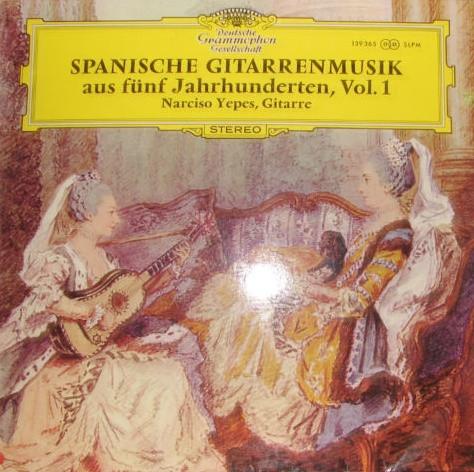 

LP Record NARCISO YEPES Spanische Gitarrenmusik Aus Fnf Ja 139365SLPM DEUTSCHE GRAMM Germany Classical Used