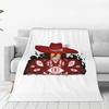 Alucard Face (Hellsing) Blankets Soft Warm Flannel Throw Blanket Bedding for Bed Living Room Picnic Travel Home Sofa