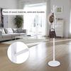 Assembled Wooden Coat Hat Stand Tree Jacket Cloth Vertical Hanger Rack 8 Hooks