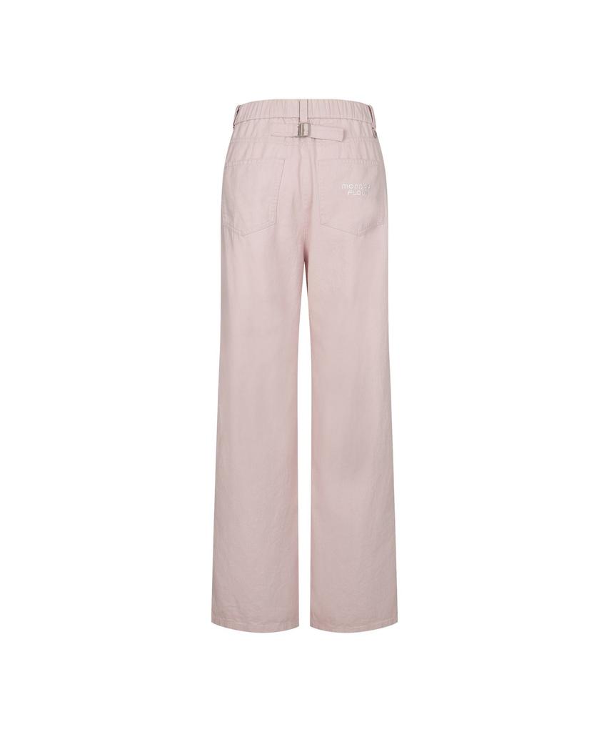 Monday Flow Feel So Good Denim Pants_Light Pink