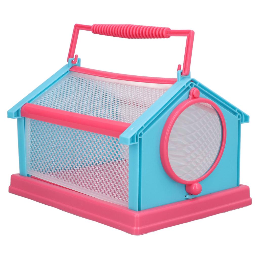 Insect Box Portable Handle Breathable Ventilated Cover Easy Observation Bug Catchers for Natural