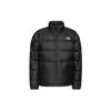 The North Face Down Jackets Men's Black Stand Collar Thickened Puffer Jacket T93YFN-KX7
