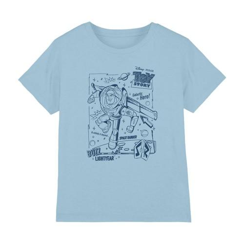 Toy Story Childrens/Kids Buzz Lightyear Sketch T-Shirt