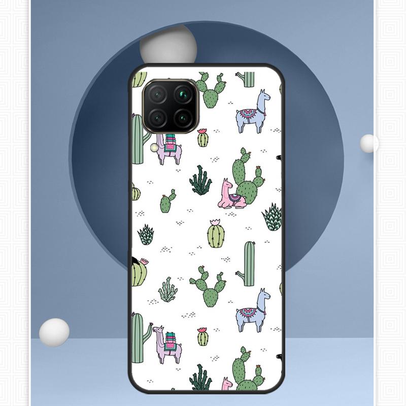 Lama Llama Alpacas For Huawei Nova Y72 Y90 Y61 Y91 Y60 Y70 12s 12i 11i 8i 9 10 SE P20 P40 Lite P60 P30 Pro Case