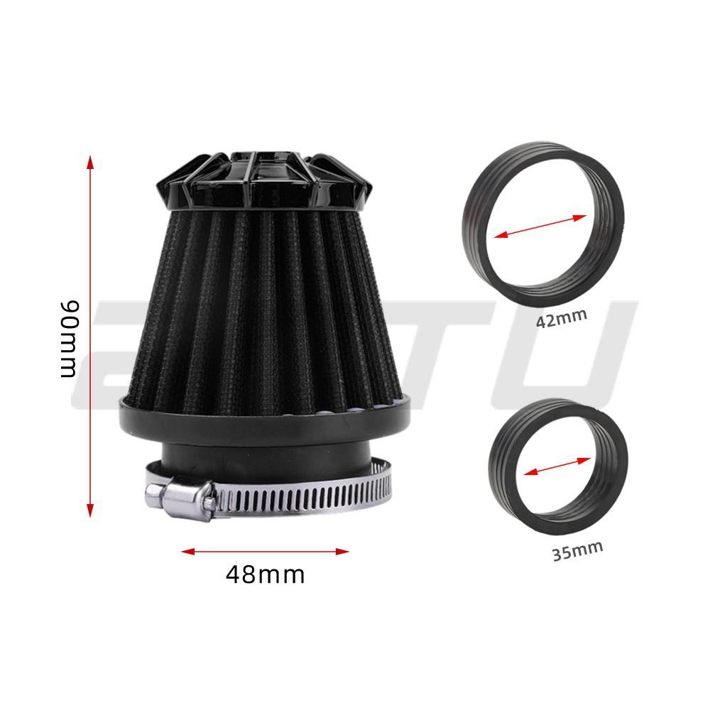 Cross Border Motorcycle Modification Air Filter Mushroom Head 48 42 35mm Dust Element