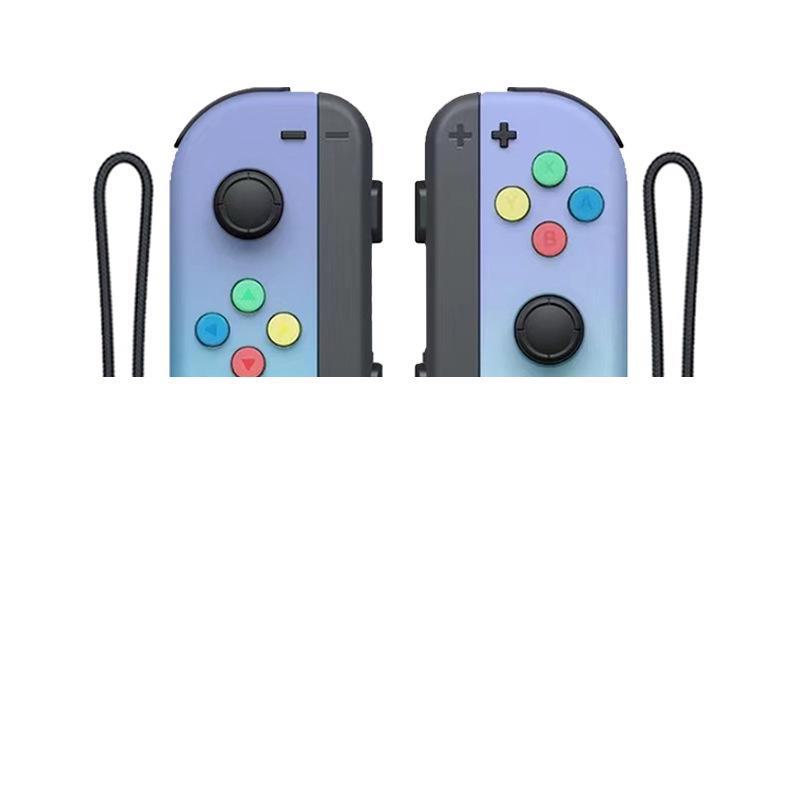 NS Switch JoyCon Bluetooth Controller with Left/Right Handles, Remote Wake-Up, and Hand Strap