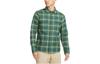 Nike Shirts Men's Green Lapel Moderate Shirt DA4251-333
