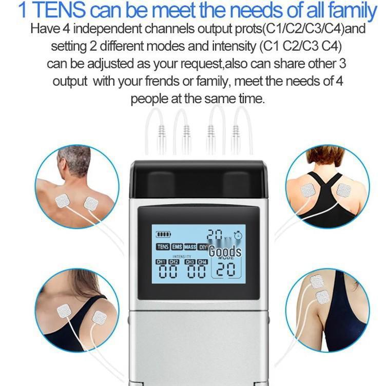 60-Mode TENS 7000 Meridian & EMS Pulse Massager for Neck, Shoulder, and Cervical Spine