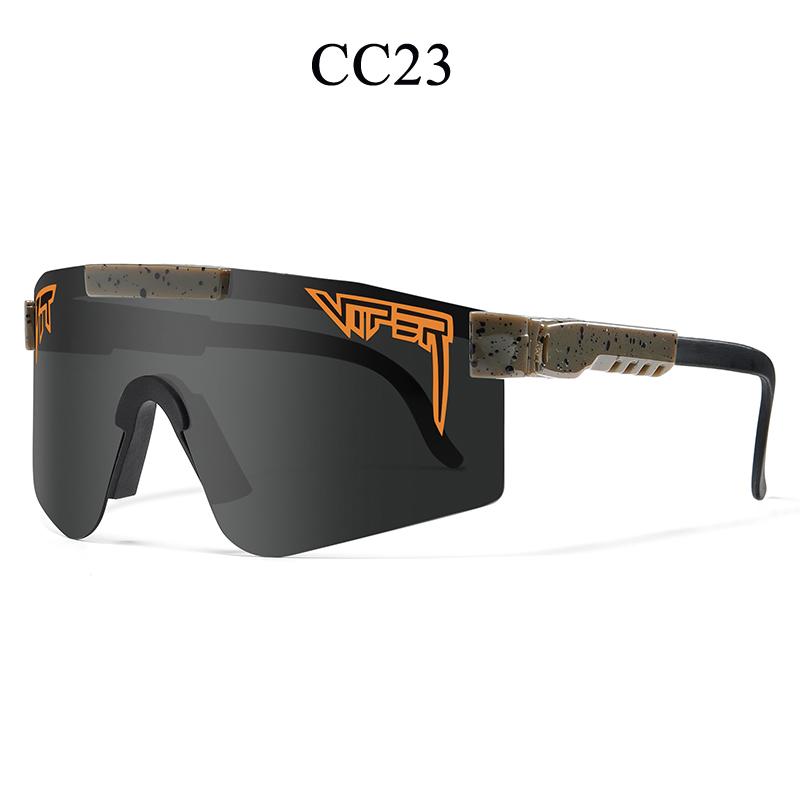 Gafas Deportivas al Aire Libre para Adultos Pit Viper Gafas de Ciclismo Hombre Masculino Femenino Moda Gafas de Pesca Gafas de Sol UV400 Mujer Gafas de Sol para Béisbol