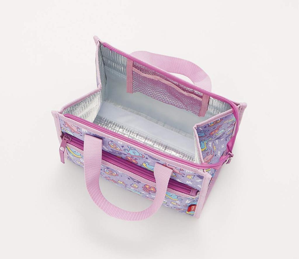 Skater Lunch Keeps Lunch Boxes from KCLW1 Bag, Swimmer, 2-Tier, Tipping,