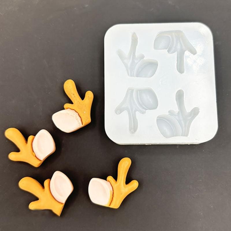 Mini Ear Shaped Silicone Molds With High Accuracy Detailing For Crafts
