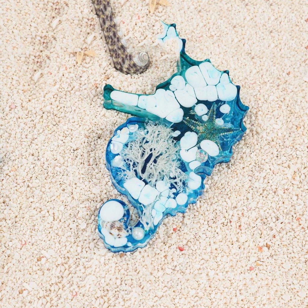 Silicone Marine Theme Jewelry Resin Casting Mold Pendant Keychain Epoxy Mould