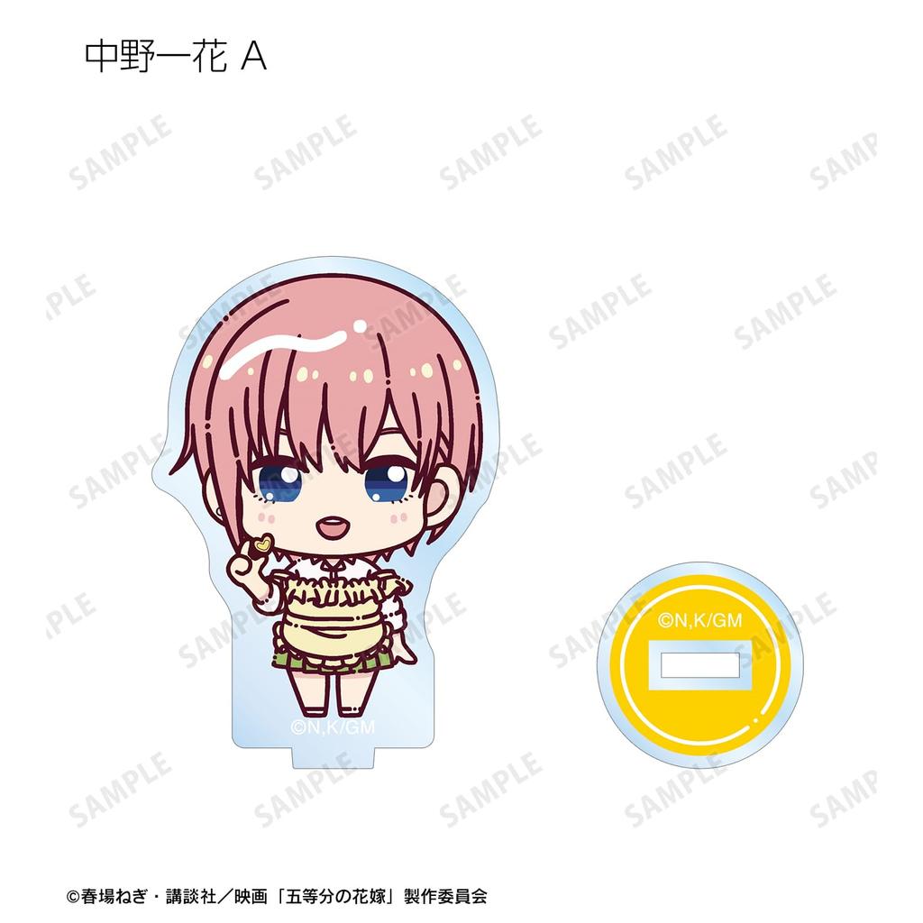 Armabianca Quintessential Movie Trading Acrylic Uniform Apron 72 X 65 X Box of 10 "The Quintuplets" Stands, Ver., Approx. 3mm,