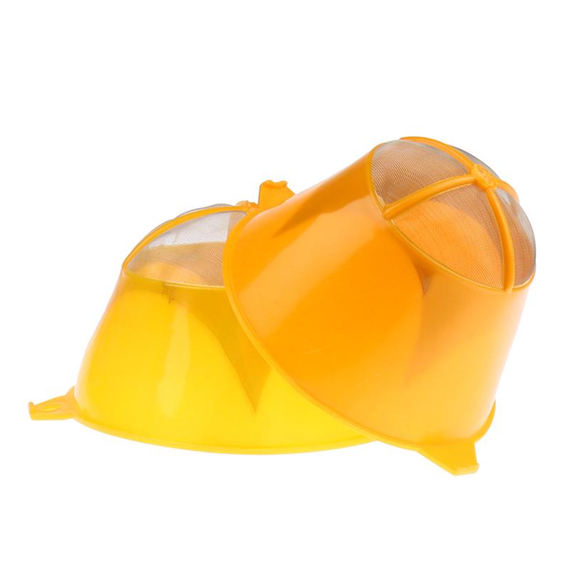 3Pcs Reusable Fine Paint Strainers Sieve Filter Cover Steel Mesh Net Plastic