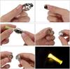 Motorrad-Radlicht, Bewegungssensor, LED-Licht, wasserdicht, Mini-Neonlicht, Reifendüsen-Ventilkappenlicht für Auto, Motorrad, Fahrrad