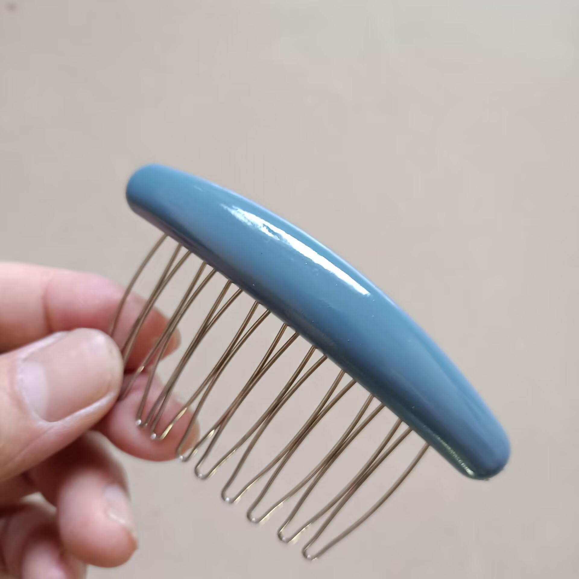 

Корейская бесшовная клипса для начеса волос: Сладкая челка боковая расческа заколка для волос для девочек и младенцев