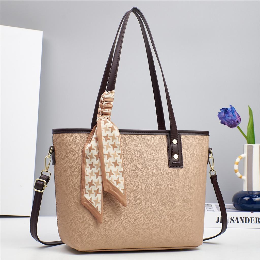 New High Appearance Level Retro Fashion Bucket Bag Western Fashion Shoulder Bag Large Capacity Cross-body Bag Women