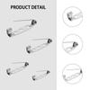 60/80/100 Stück Neue Metall-Stiftleisten Silber DIY Bastel-Anstecknadeln Rückseiten 15/20/25/32/38/45mm Broschenverschluss-Stifte Nähzubehör
