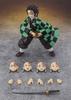 TAMASHII NATIONS Demon Kimetsu No Yaiba Tanjiro Kamado Mugenjo Decisive Battle Approximately 140mm PVC ABS Painted Movable Figure S.H.Figuarts Slayer