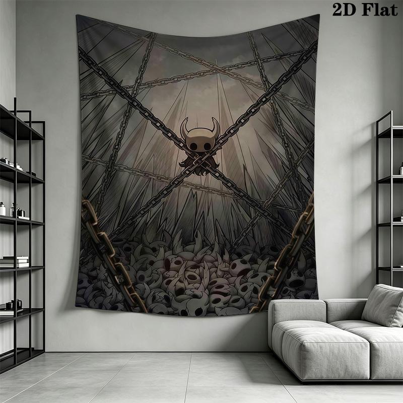 Hollow Knight Journey Through Underworld Bedding 1 Duvet Cover 2 Pillowcase Without Core Soft And Comfortable Bedding Set