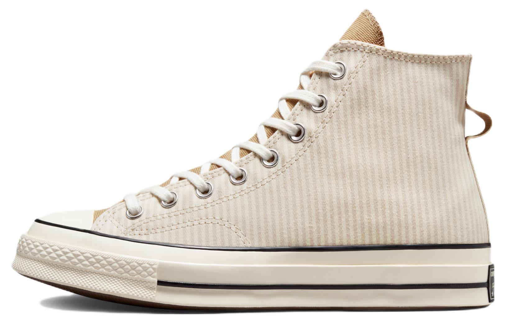Кеды Converse Chuck Taylor All Star 70 Hi Hickory Stripe Desert Sand A00473C 37.5