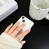 New Diamond Butterfly Finger Ring Mobile Phone Holder 360 Rotating Universal Desktop Bracket Phone Accessories